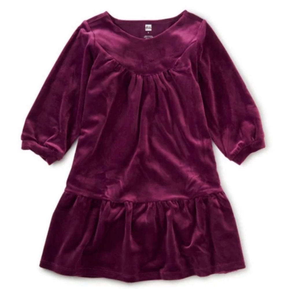 Tea Collection Velvet Elderberry Dress. New with tags. Size 3. 💜 ❤️